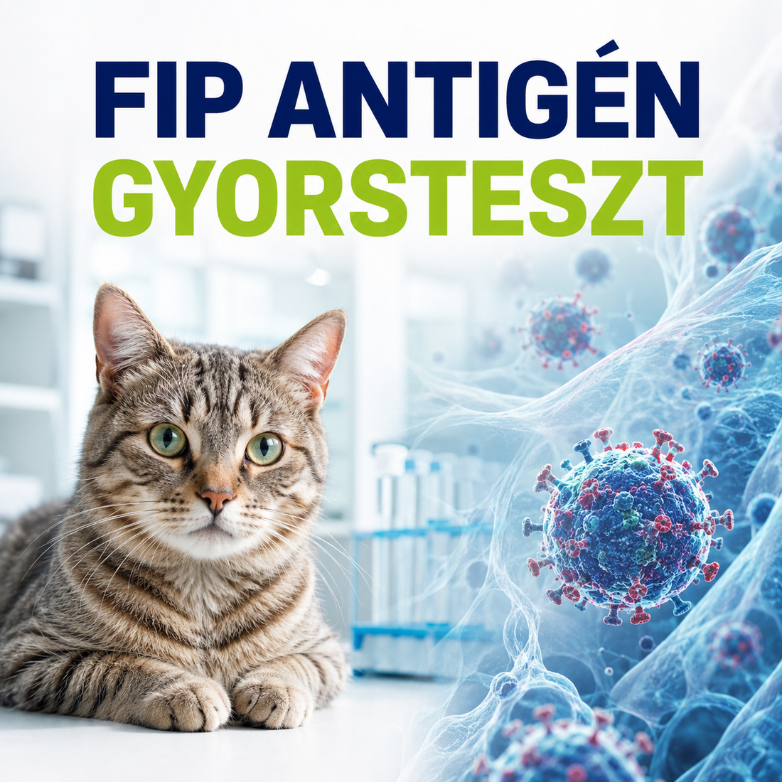MancsLab FIPV Ag feline coronavirus antigen rapid test – packaging and test cassette