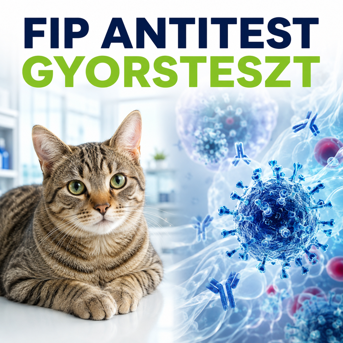 MancsLab FIPV Ab feline coronavirus antibody rapid test – packaging and test cassette